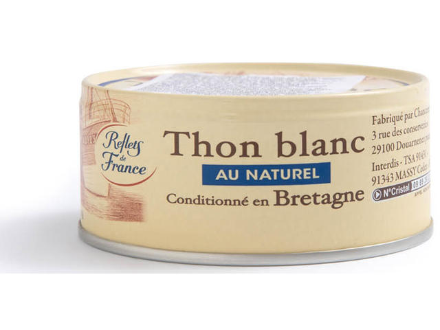 Ton alb natur, Reflets de France 160g