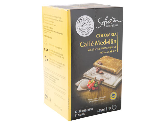 Cafea Columbia 18 x 7 g Carrefour Selection