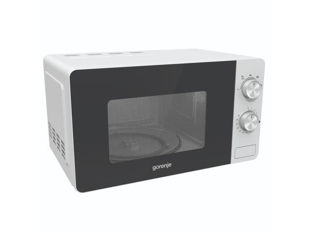 Cuptor cu microunde Gorenje MO20E1W, 20 L, 800 W, Alb