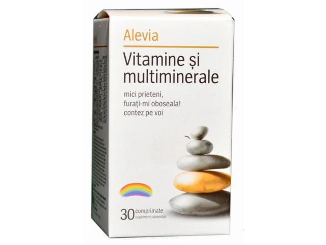 Comprimate vitamine+multiminerale 30buc Alevia