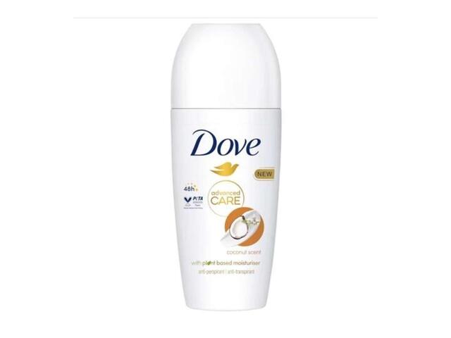 Anti-perspirant Roll On Dove Coconut 72h 50ML