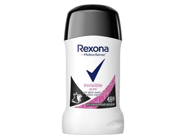 Deodorant Stick Rexona Invisible Pure 40 ML