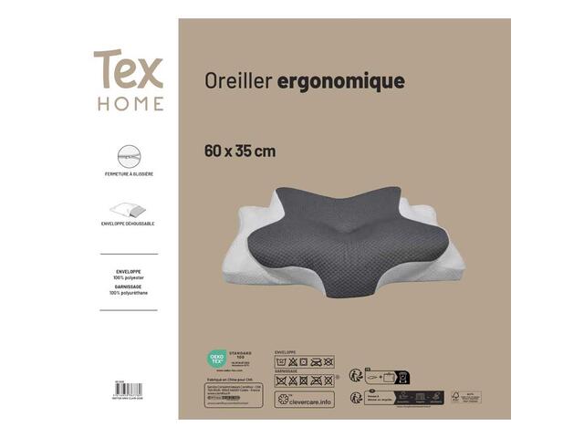 Perna Memorie Cervical 60X35 Cm