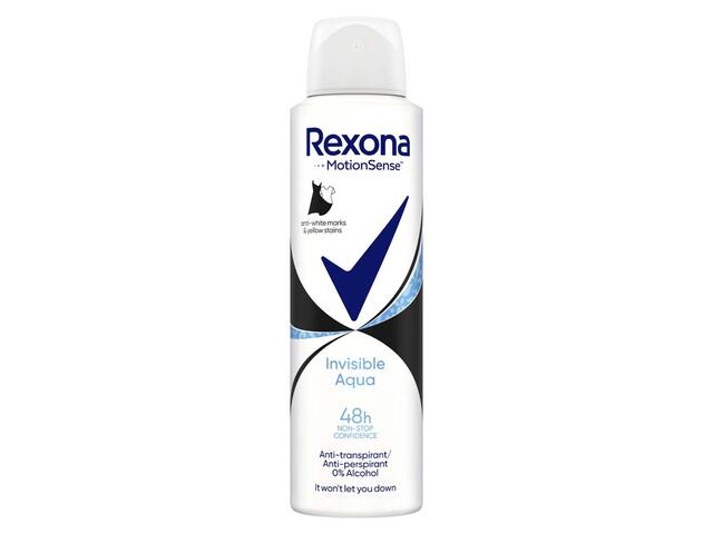 Deodorant spray Rexona Invisible Aqua 150ml