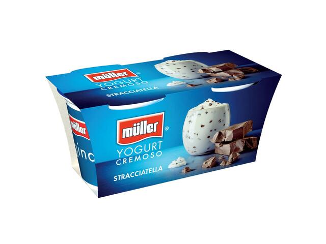 Pezzi Iaurt cu Stracciatella 2x125g Muller