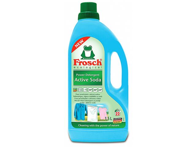 Detergent lichid de rufe Active Soda 1500 ML 22 spalari Frosch