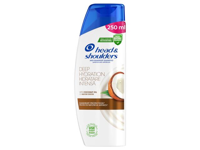 Sampon anti-matreata Deep Hydration pentru hidratare intensa, Head & Shoulders 250 ML