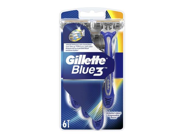 Gillette Blue 3 Sensitive aparat de ras de unica folosinta 6 bucati