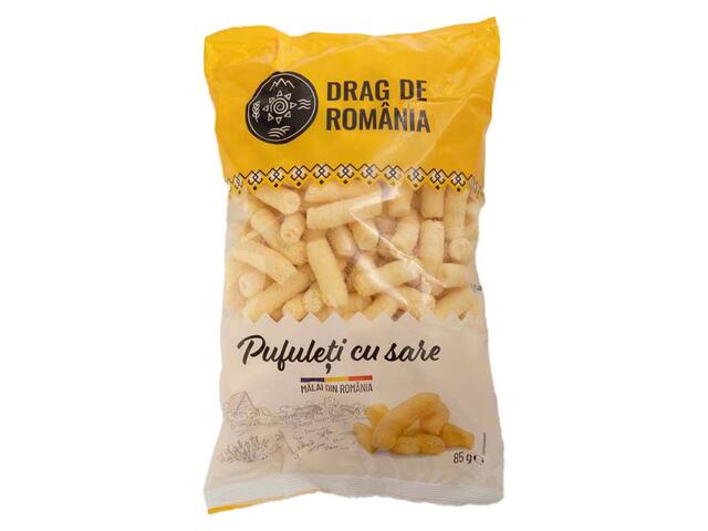 Pufuleti cu sare Drag de Romania 85g