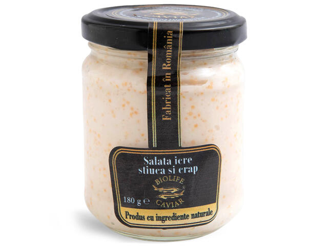 Salata cu icre de stiuca si crap, Biolife 180g