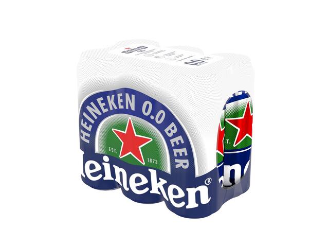 Bere Doza Heineken 0.0% 0.5L/6 Pack