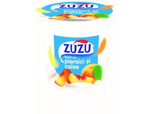 Iaurt Piersici Caise 400g Zuzu