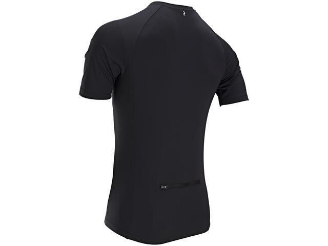 Tricou ciclism pe șosea ESSENTIEL Negru Bărbați  - L