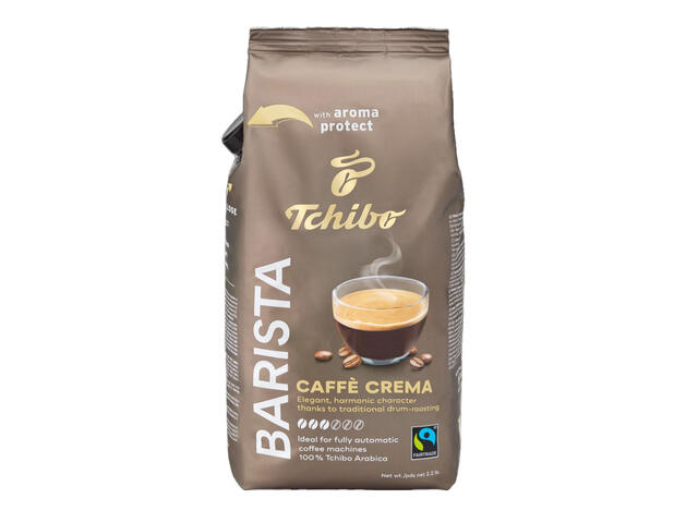 Tchibo Barista Caffe Crema, Cafea Prajita Boabe 1Kg