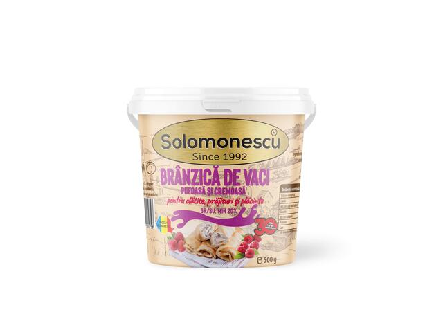 Branzica de vaci pufoasa si cremoasa pentru clatite, prajituri si placinte 500g