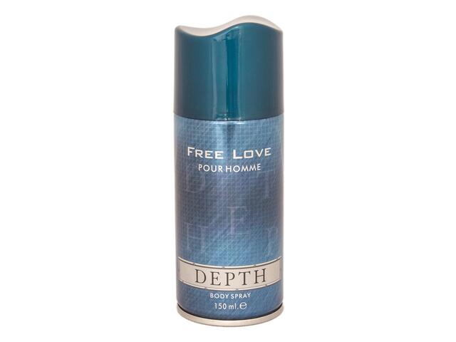 Deodorant Spray Depth Free Love 150 ML