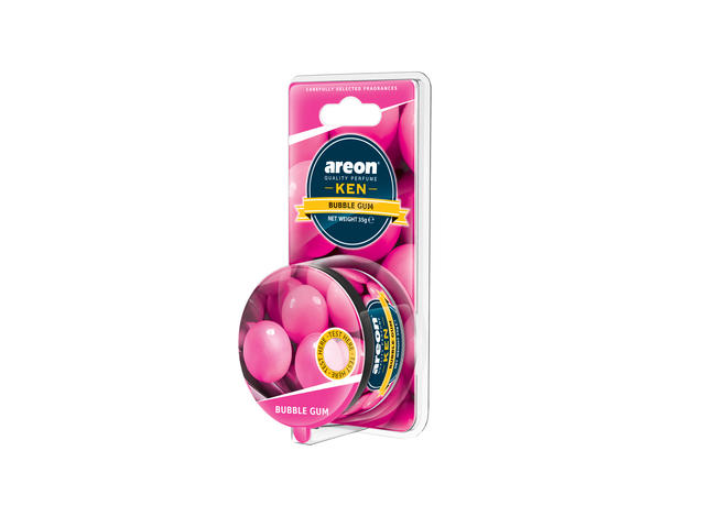 Odorizant auto Areon Ken Blister, Bubble Gum, 35 g