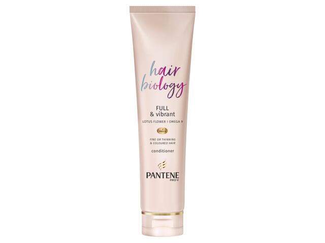 Balsam de par Pantene Pro-V Hair Biology Full & Vibrant pentru par deteriorat si subtire, 160 ML