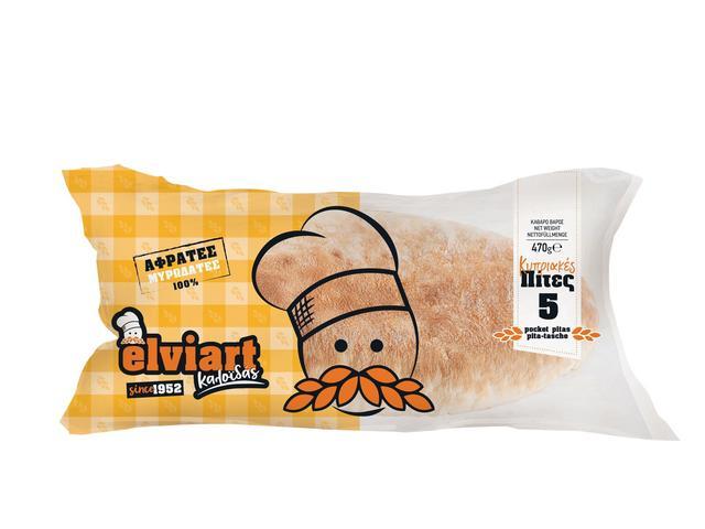 Pita ovala cu buzunar 470 g Elviart