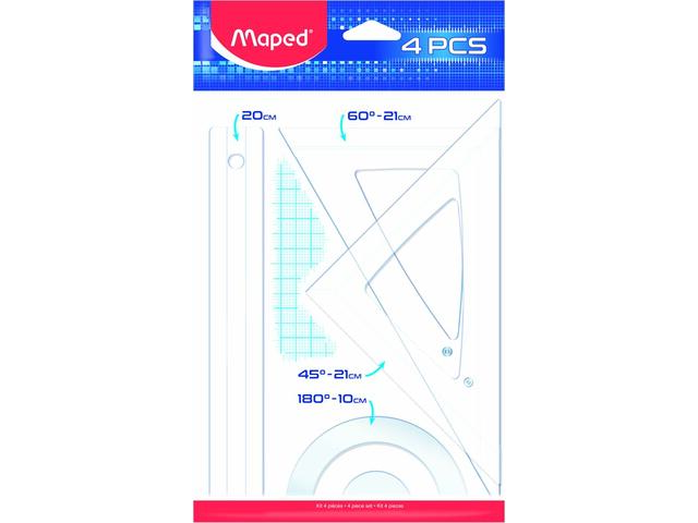 Set Geometrie Maped 4 Buc