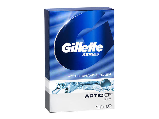 Lotiune dupa ras Gillette Splash Arctic Ice, 100 ml