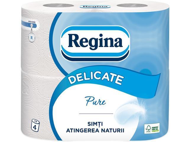 Hartie igienica Regina deluxe 4 role 3 straturi