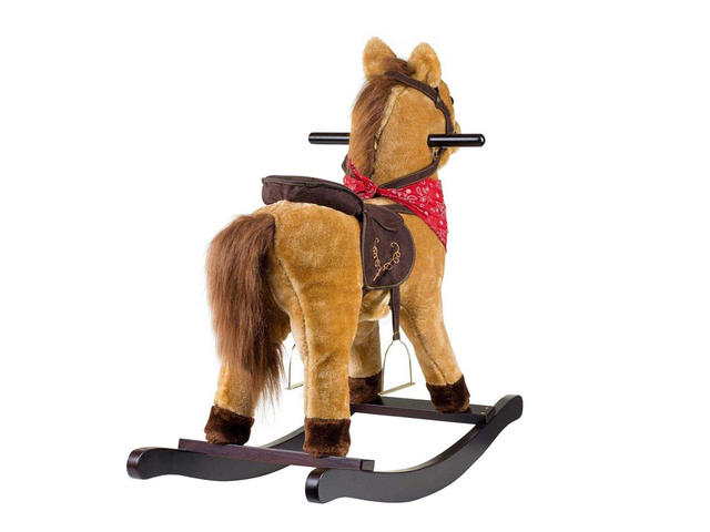 Calut balansoar, Puffy Friends, Rocking Horse, Bej