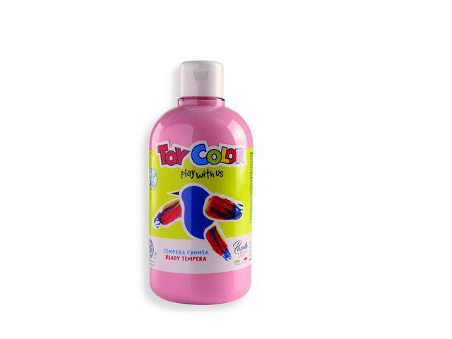 Tempera Toy Color superlavabila, 500 ml, roz