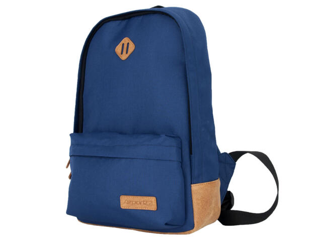 Ghiozdan Airport Vintech Mini Lynx albastru navy cu volum de 6L