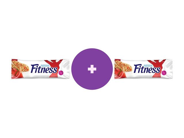 Baton De Cereale Pentru Mic Dejun Nestle Fitness Strawberry 23.5G, Al 2-lea -30%