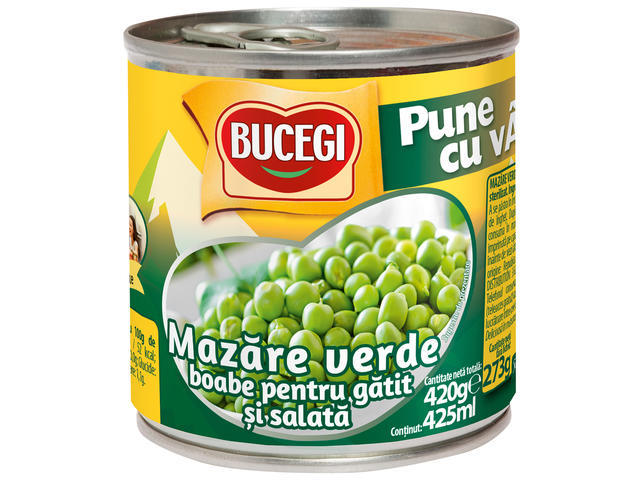 BUCEGI MAZARE VERDE BOABE 425ML