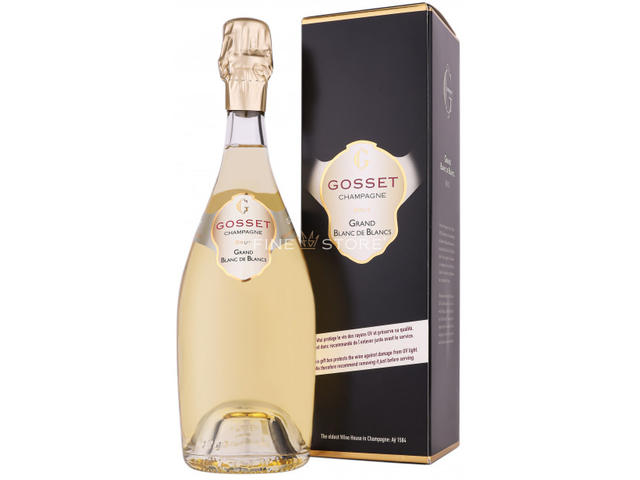 Gosset Grand Blanc de Blancs Brut Cutie Cadou 0.75L