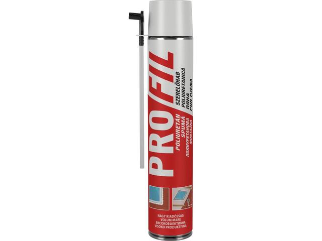Spuma poliuretanica Profil Soudal, monocomponenta, cu aplicare manuala, 625 ml