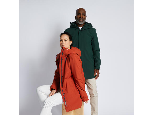 Geacă impermeabilă călduroasă SAILING 500 navigație anti-vânt Verde Bărbați - XL