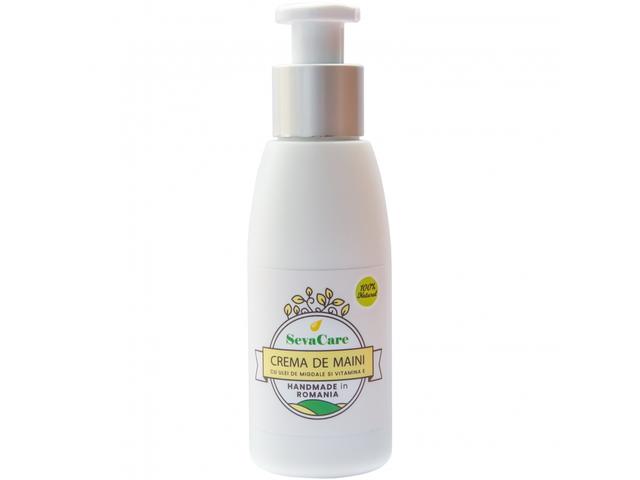 Crema maini ulei migdale vitamina E 100ml - SEVA CARE