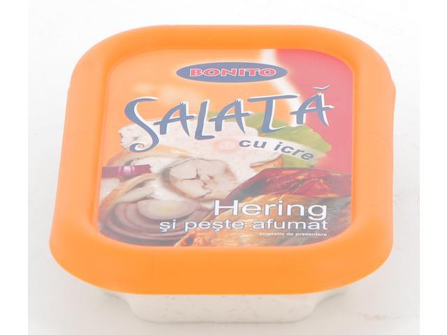 Salata icre hering cu peste afumat Bonito 150g