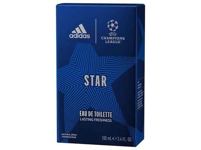 Apa De Toaleta Adidas Uefa Champions League Star, 100 ML