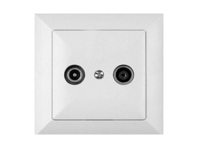 Priza RTV terminala Perla, 1.5 db, IP20