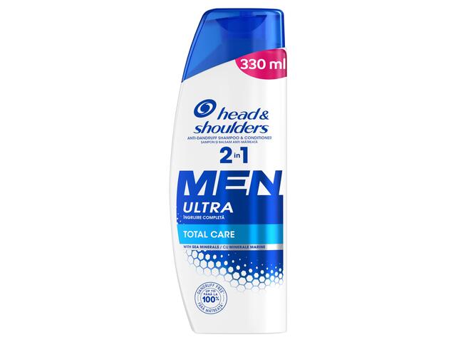 Sampon anti-matreata Head & Shoulders Men Ultra Total Care 2in1, 330ML