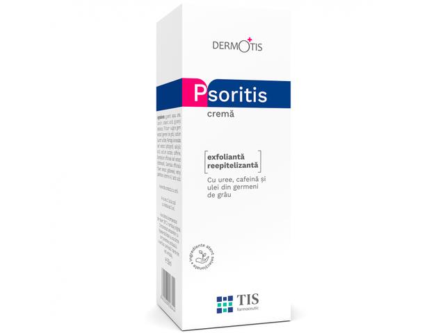 Crema psoriazis exfolianta reepitelizanta PsoriTis 50ml - TIS