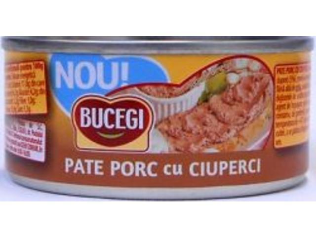 Bucegi pate porc cu ciuperci 120 g