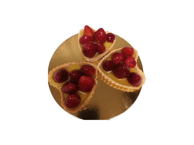 Tarte Inimioare cu capsuni X3/375g