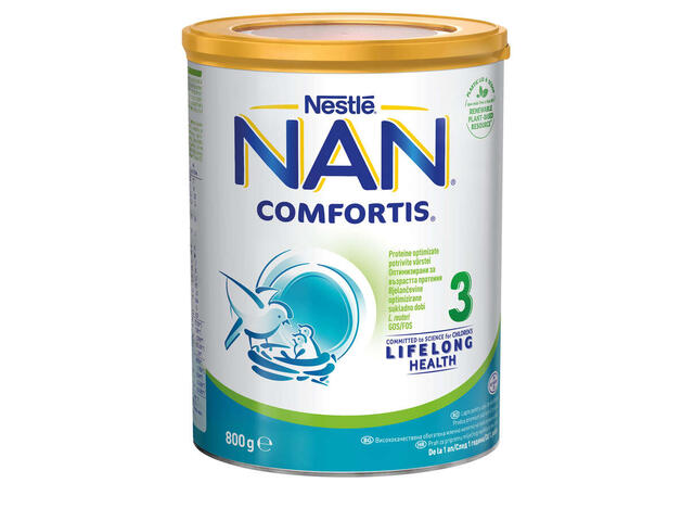 Nestle NAN COMFORTIS 3 Lapte pentru copii de varsta mica, de la 1 an, 800g