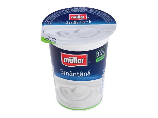 Smantana 12% grasime 375 g Muller