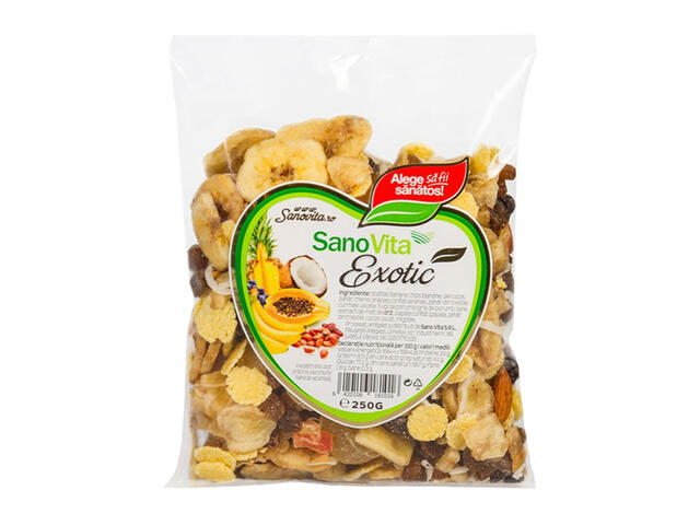 Sano Vita musli cu fructe exotice 250 g