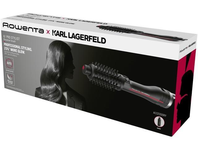 Perie rotativa cu aer cald Rowenta X Karl Lagerfeld Pro CF961LF0 750W Pro Dual Motion