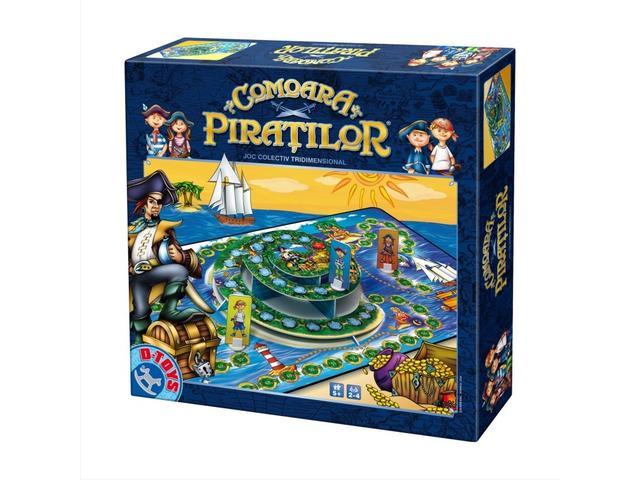 Joc colectiv - Comoara piratilor, D-toys