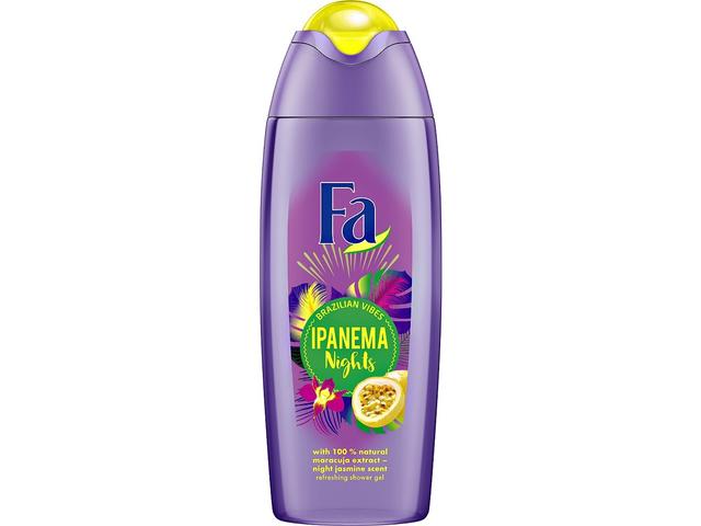 Gel De Dus Fa Brazilian Vibes Ipanema Nights, Maracuja&Iasomie,400Ml