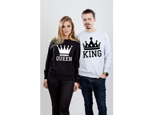 Set Sweatshirt King și Queen