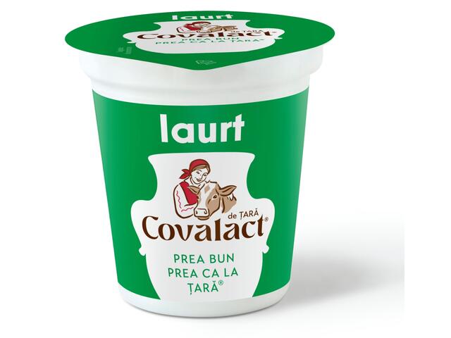 Iaurt natur 2.8% grasime 140 g Covalact de Tara